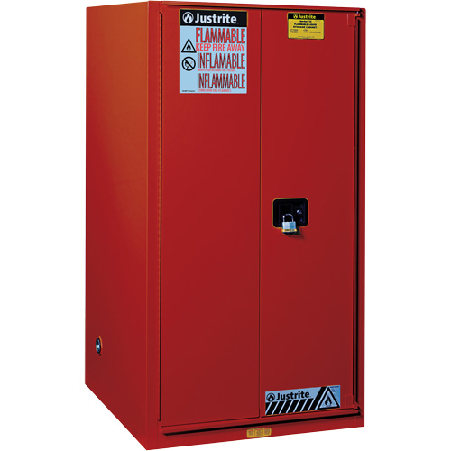 Armoire de s&eacute;curit&eacute; pour la peinture et les encres combustibles EX Sure-Grip, 96 gal., 5 tablettes CSL Industriel Inc.