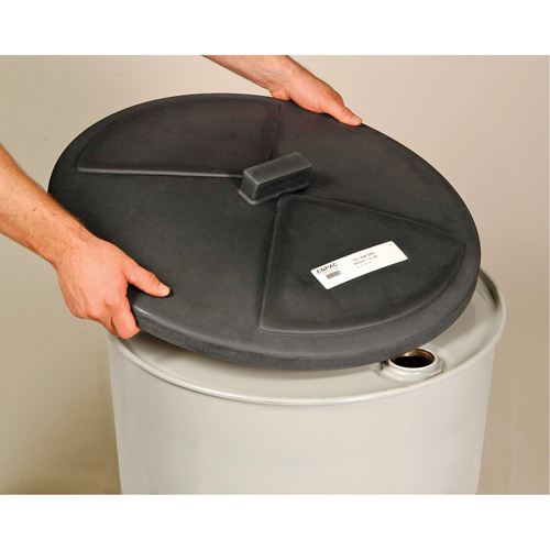 Couvercles Poly-Drum Topper, Convient aux barils 55 gal. US (45,8 gal. imp.) CSL Industriel Inc.