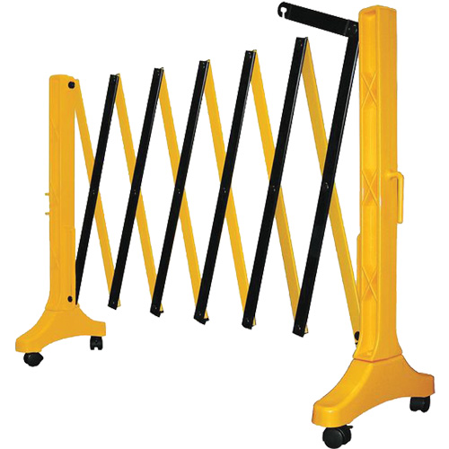 Xpandit Barricade, 36" H x 11.5' L, Black/Yellow CSL Industriel Inc.