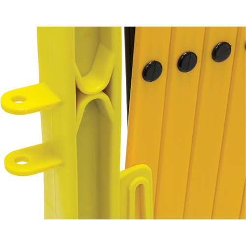 Xpandit Barricade, 36" H x 11.5' L, Black/Yellow CSL Industriel Inc.