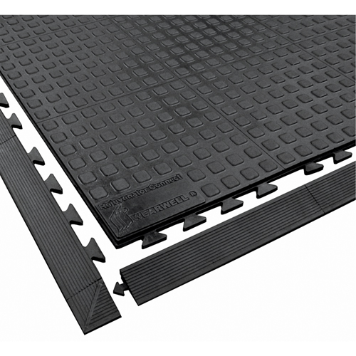 Rejuvenator Connect No. 502 Matting, Polyurethane, 3' W x 3' L, 5/8" Thick, Black CSL Industriel Inc.