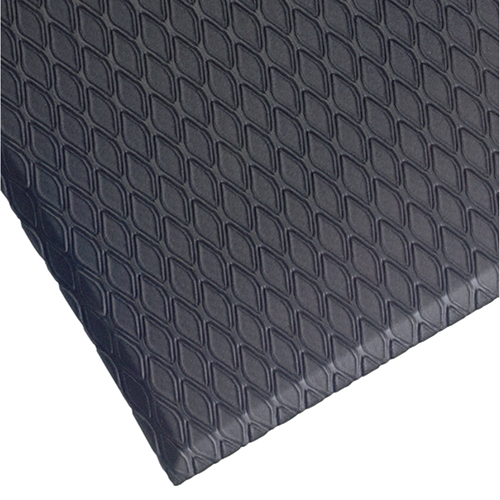 Cushion Select Mat, Diamond, 3' x 12' x 5/8", Charcoal, Nitrile/PVC CSL Industriel Inc.