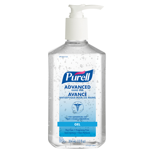 D&eacute;sinfectant pour les mains avanc&eacute;, 354 ml, Bouteille &agrave; pompe, 70 % alcool CSL Industriel Inc.