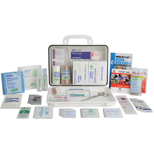 Contractors' First Aid Kit, Class 1 Medical Device, Plastic Box CSL Industriel Inc.