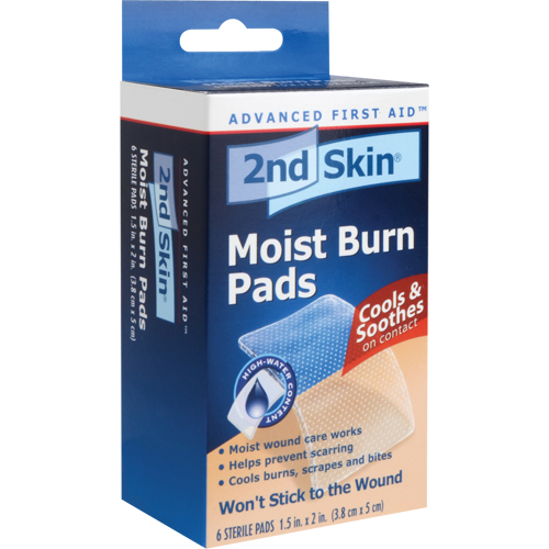 2nd Skin&reg; Moist Burn Pads, 1-1/2" x 2", Class 2 CSL Industriel Inc.