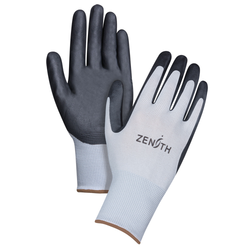 Lightweight Breathable Coated Gloves, 9/Large, Foam Nitrile Coating, 13 Gauge, Polyester Shell CSL Industriel Inc.