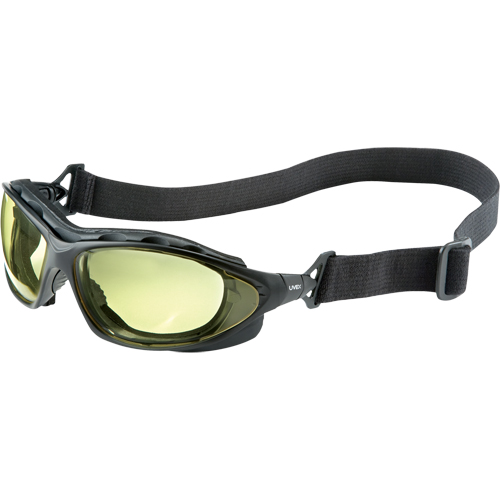 Uvex HydroShield&reg; Seismic&reg; Safety Goggles, Amber Lens, Anti-Fog/Anti-Scratch, Closed Vent CSL Industriel Inc.