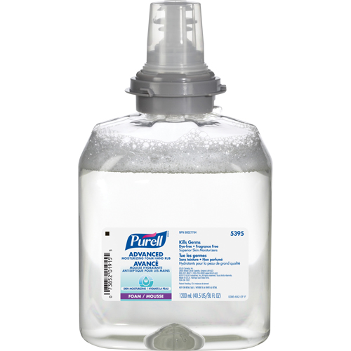 TFX Advanced Moisturizing Foam Hand Sanitizer, 1200 ml, Cartridge Refill, 70% Alcohol CSL Industriel Inc.