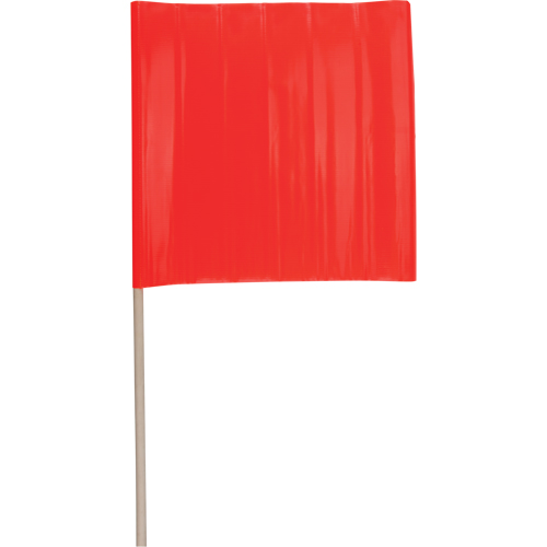 Traffic Safety Flags, Vinyl, With Handle CSL Industriel Inc.