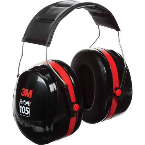 Peltor Optime 105 Series Earmuffs, Headband, 30 NRR dB CSL Industriel Inc.