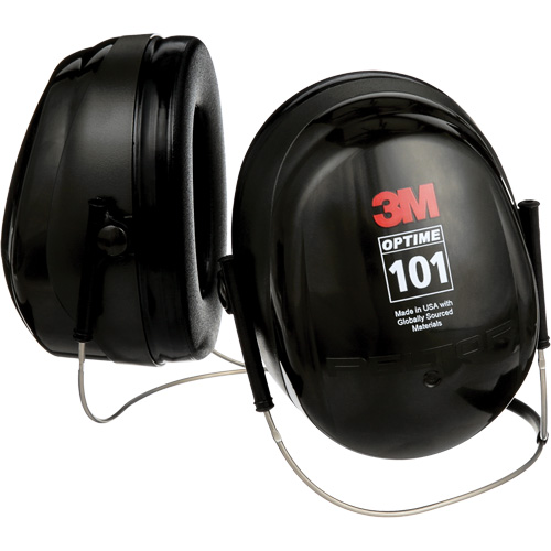 Peltor Optime 101 Series Earmuffs, Neckband, 26 NRR dB CSL Industriel Inc.