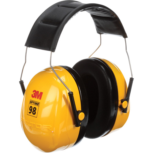 Peltor Optime 98 Series Earmuffs, Headband, 25 NRR dB CSL Industriel Inc.