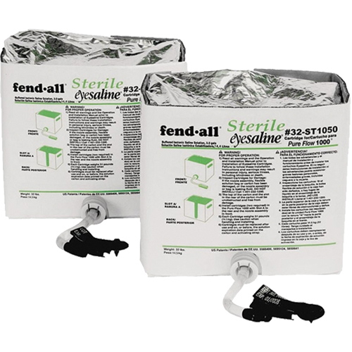Cartouches de liquide pour poste de douche oculaire Fendall Pure Flow 1000, 1120 oz CSL Industriel Inc.
