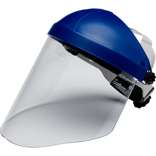 Harnais de t&ecirc;te avec visi&egrave;re, Polycarbonate, Suspension Rochet CSL Industriel Inc.