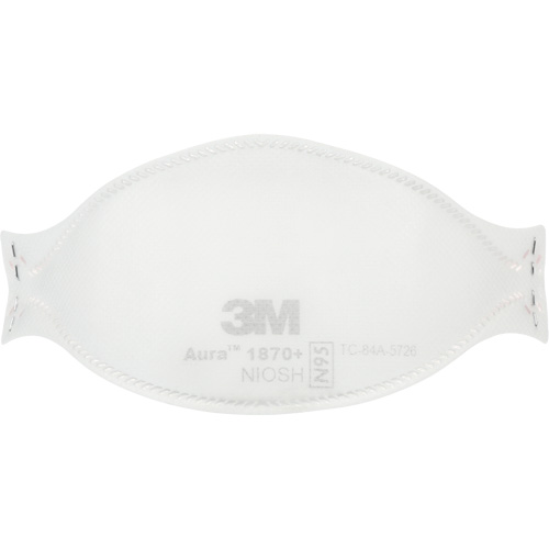 Aura Health Care Particulate Respirator and Surgical Mask 1870+, N95, NIOSH Certified CSL Industriel Inc.