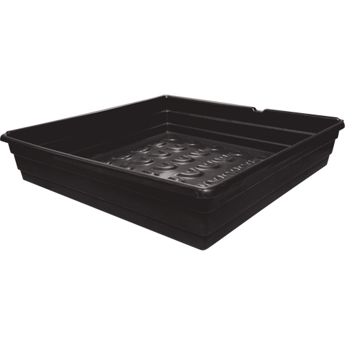 Planchers pour barils, 30,5" lo x 29,5" la x 6" h, Cap. de d&eacute;versement 17 gal. US CSL Industriel Inc.
