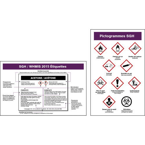 GHS/WHMIS 2015 Wallet Card CSL Industriel Inc.