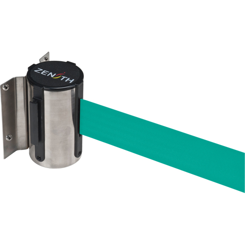Wall Mount Barrier, Steel, Screw Mount, 7', Green Tape CSL Industriel Inc.
