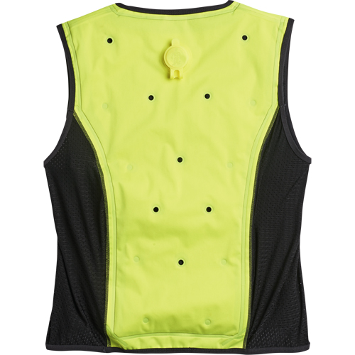 Vestes refroidissantes &agrave; &eacute;vaporation s&egrave;che Chill-Its 6685, T-Grand, Jaune lime haute visibilit&eacute; CSL Industriel Inc.