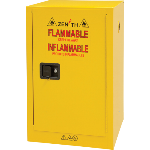 Armoire pour produits inflammables, 12 gal., 1 Porte(s), 23" La x 35" h x 18" p CSL Industriel Inc.