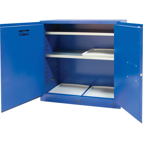 Corrosive Liquids Cabinet, 30 gal., 43" x 44" x 18" CSL Industriel Inc.