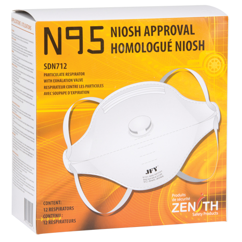 Respirateur contre les particules, N95, Certifi&eacute; NIOSH, Moyen/grand CSL Industriel Inc.