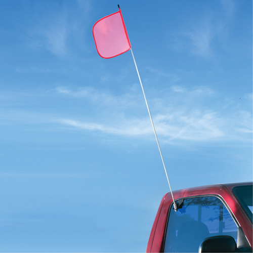 Safety Whip&reg; Light-Duty Whips, Window Mount, 5' High, Orange CSL Industriel Inc.