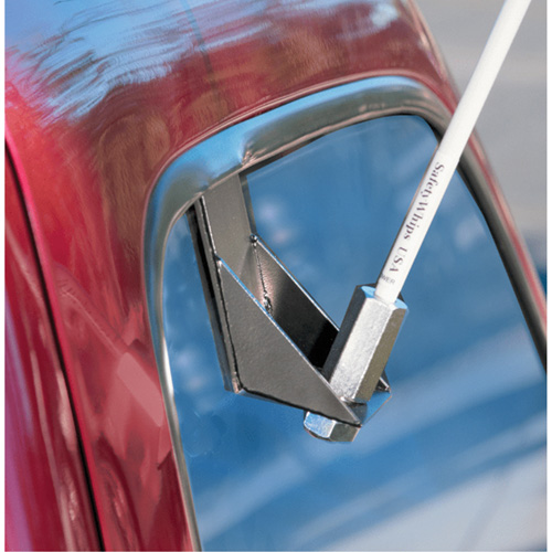 Safety Whip&reg; Light-Duty Whips, Window Mount, 5' High, Orange CSL Industriel Inc.