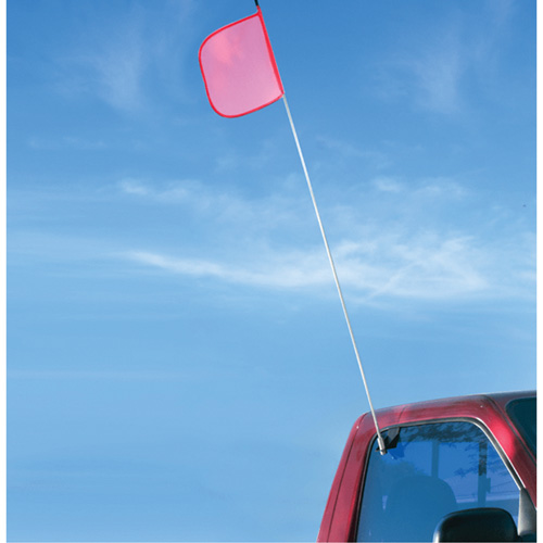 Safety Whip&reg; Light-Duty Whips, Window Mount, 5' High, Orange CSL Industriel Inc.