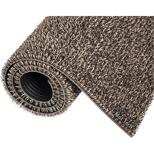 Tapis Astro-Plus, Poly&eacute;thyl&egrave;ne, Grattoir Type, Motif Textur&eacute;, 3-3/10' x 4', Brun CSL Industriel Inc.