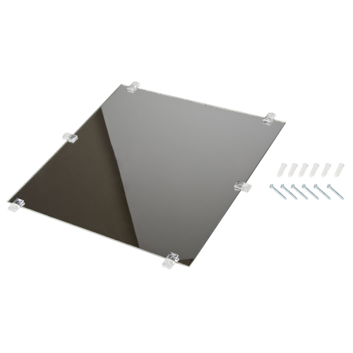 Miroir plat, 12" ha x 12" la, Non encadr&eacute; CSL Industriel Inc.