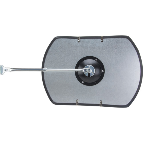Miroir convexe rectangulaire/rond avec bras t&eacute;lescopique, 12" h x 18" la, Int&eacute;rieur/Ext&eacute;rieur CSL Industriel Inc.