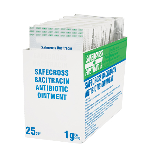 First Aid Bacitracin Zinc Topical Treatment, Cream, Class 1 CSL Industriel Inc.