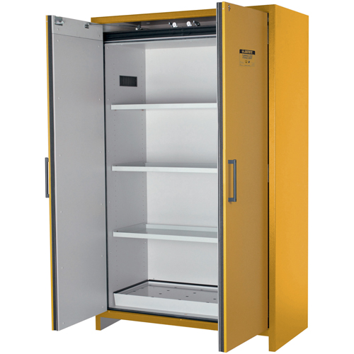 Armoire d'entreposage 90 minutes s&eacute;curitaire et conforme &agrave; la norme EN, 45 gal., 2 Porte(s), 46,97" La x 76,89" h x 24,21" p CSL Industriel Inc.