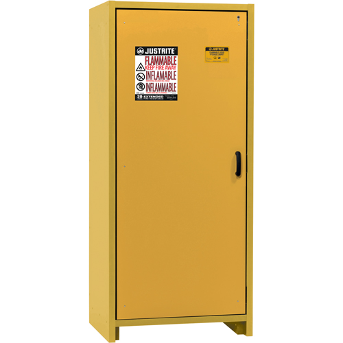 Armoire d'entreposage 30 minutes s&eacute;curitaire et conforme &agrave; la norme EN, 30 gal., 1 Porte(s), 34,02" La x 76,65" h x 24,21" p CSL Industriel Inc.