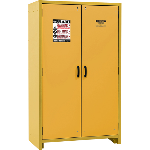 Armoire d'entreposage 30 minutes s&eacute;curitaire et conforme &agrave; la norme EN, 45 gal., 2 Porte(s), 45,83" La x 76,65" h x 24,21" p CSL Industriel Inc.