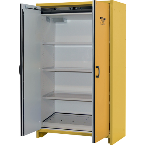 Armoire d'entreposage 30 minutes s&eacute;curitaire et conforme &agrave; la norme EN, 45 gal., 2 Porte(s), 45,83" La x 76,65" h x 24,21" p CSL Industriel Inc.