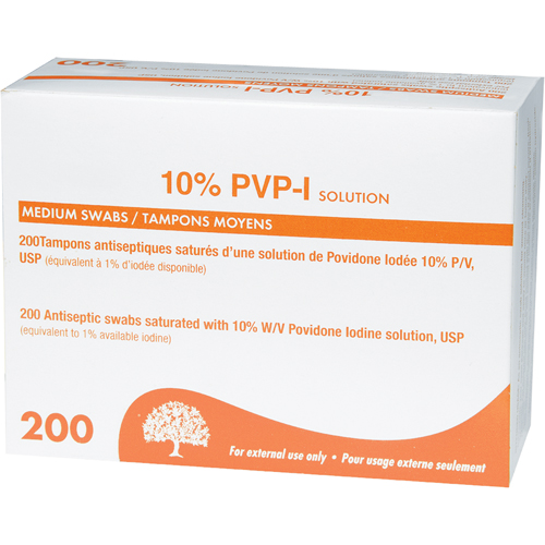 Povidone Iodine Prep Treatment, Towelette, Antiseptic CSL Industriel Inc.