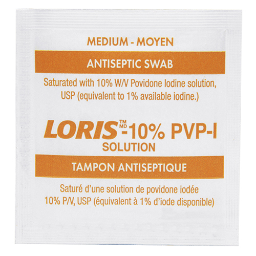 Povidone Iodine Prep Treatment, Towelette, Antiseptic CSL Industriel Inc.