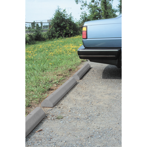 Car Stops, Plastic, 6' L, Grey CSL Industriel Inc.