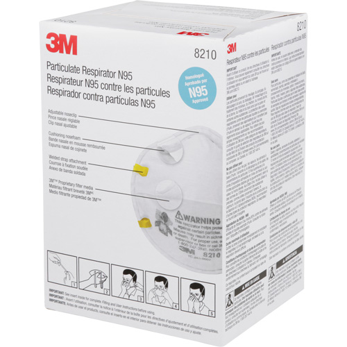 8210 Particulate Respirators, N95, NIOSH Certified CSL Industriel Inc.
