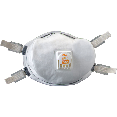 Respirateurs contre les particules 8233, N100, Certifi&eacute; NIOSH CSL Industriel Inc.