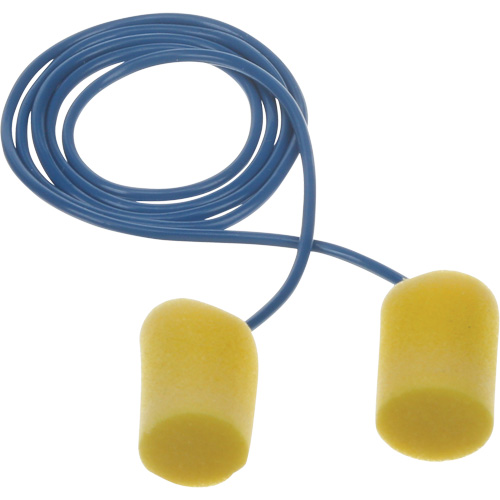 Bouchons d'oreilles classiques E-A-R, Vrac - Sac en poly, Avec cordon CSL Industriel Inc.