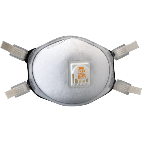 Respirateurs contre les particules 8214 pour soudage, N95, Certifi&eacute; NIOSH CSL Industriel Inc.