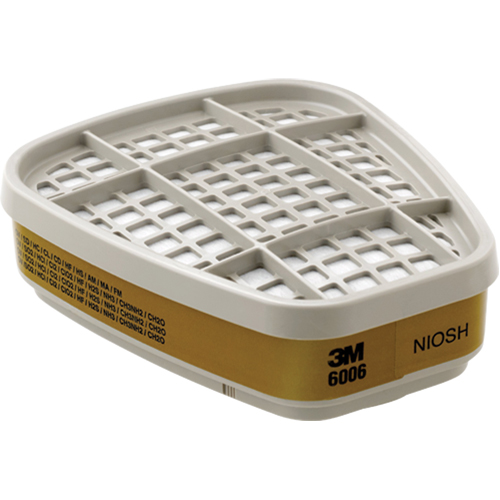 6000 Series Respirator Cartridges, Gas/Vapour Cartridge, Multi-Gas/Vapour CSL Industriel Inc.
