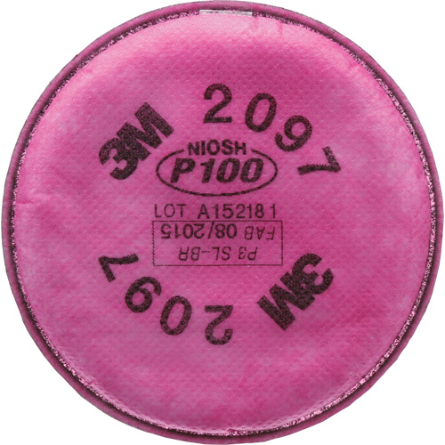 Pr&eacute;filtres pour respirateurs s&eacute;rie 2000, Filtre contre les particules, Vapeurs organiques/P100 CSL Industriel Inc.