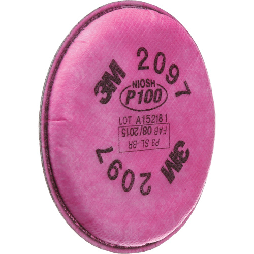 Pr&eacute;filtres pour respirateurs s&eacute;rie 2000, Filtre contre les particules, Vapeurs organiques/P100 CSL Industriel Inc.