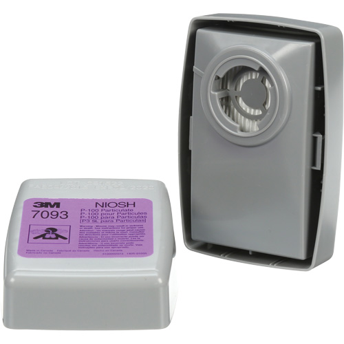 Filtres pour respirateur 7093, Filtre contre les particules, Filtre P100 CSL Industriel Inc.