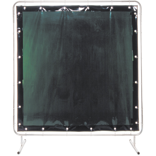 &eacute;cran et cadre pour soudage, Vert, 6' x 8' CSL Industriel Inc.