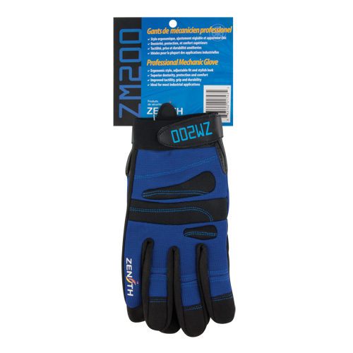 ZM200 Mechanic's Gloves, Synthetic Palm, Size Large CSL Industriel Inc.